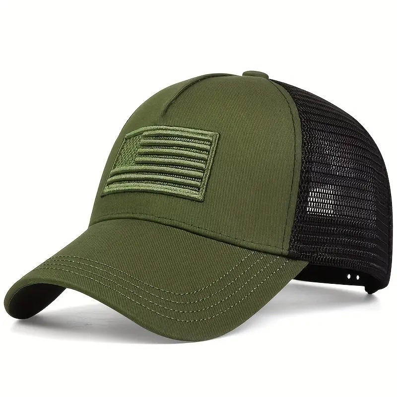 Tactical American Flag Baseball Cap.
