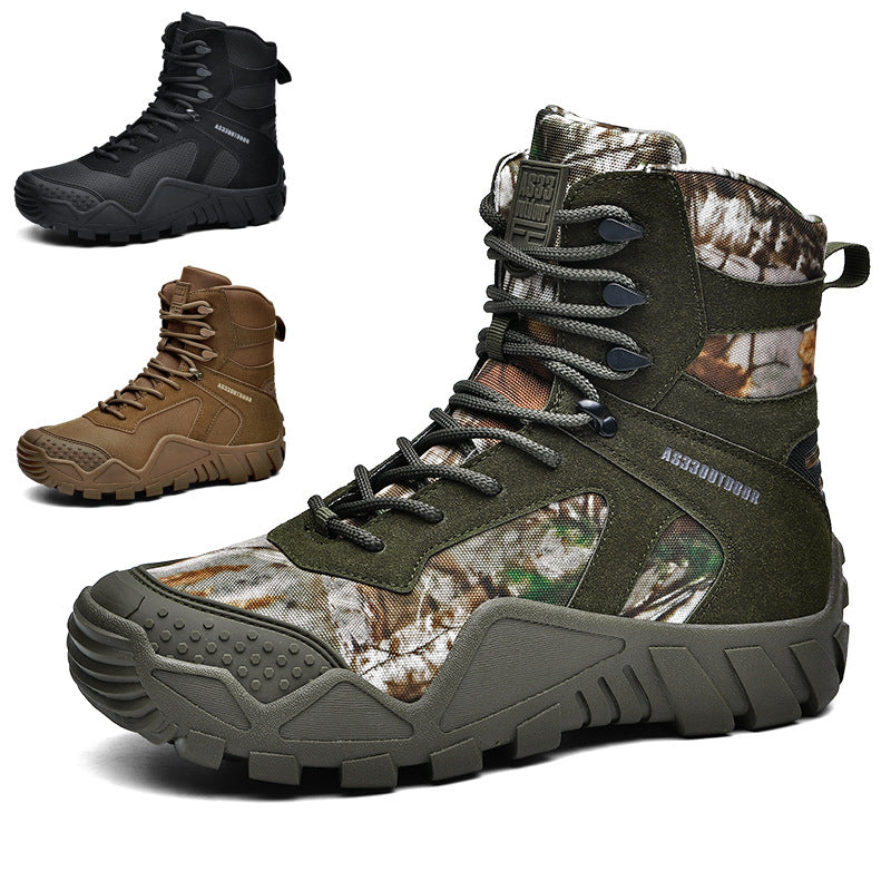 High-top Outdoor Hiking Tactical Boots