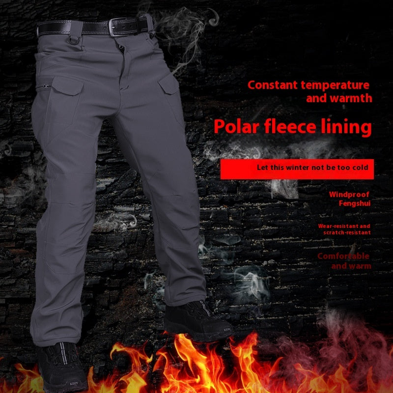 Waterproof Winter Tactical Pants Men's Shark Skin Soft Shell Tactical Pants