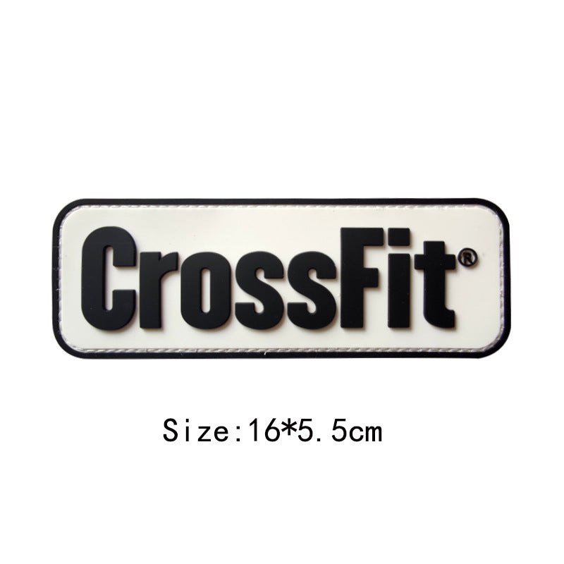 Tactical Vest PVC Armband CrossFit Backpack Sticker