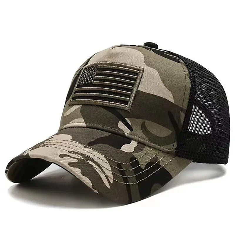 Tactical American Flag Baseball Cap.