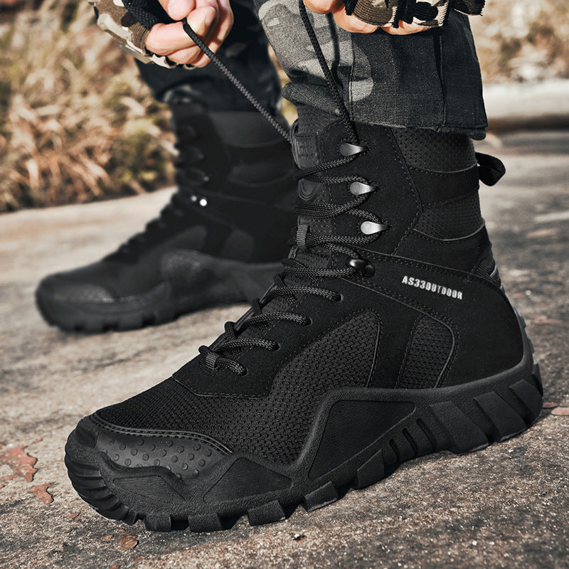 High-top Outdoor Hiking Tactical Boots